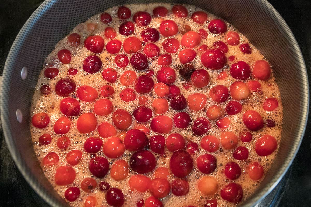 Reduce the heat and simmer for fifteen minutes.