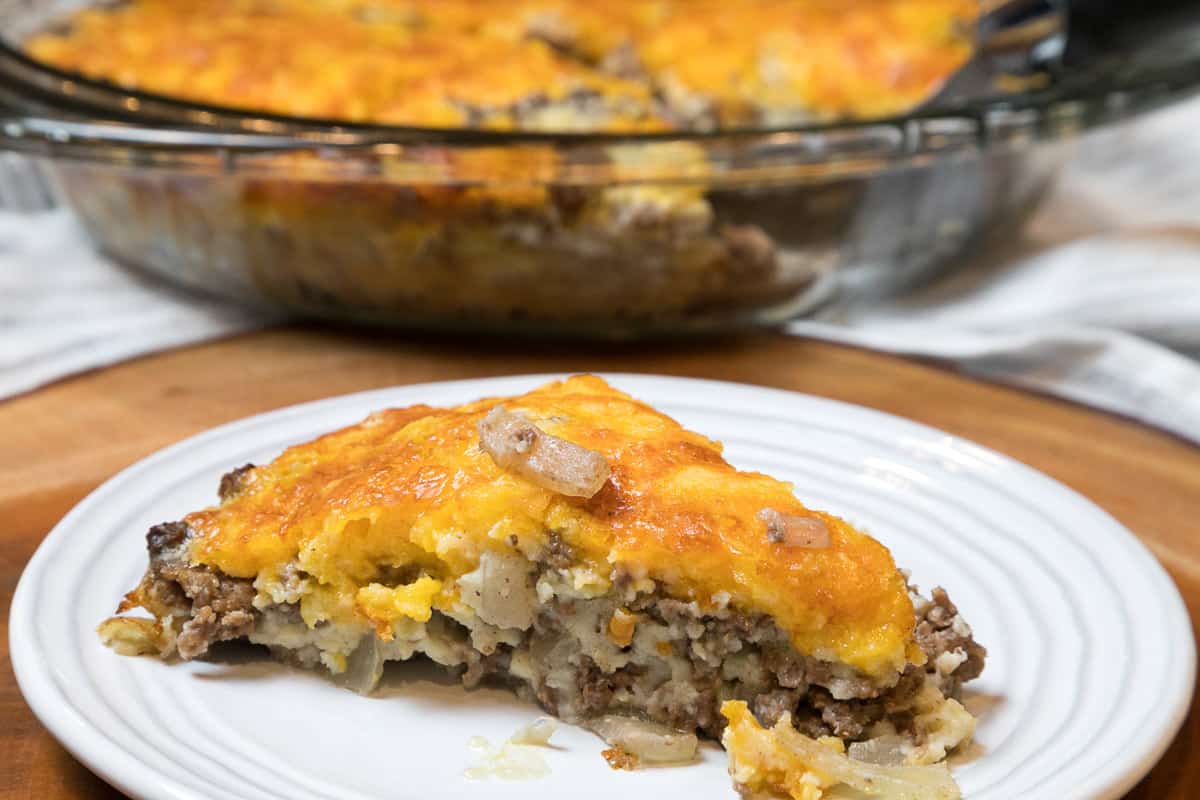 Easy Bisquick Cheeseburger Pie Recipe