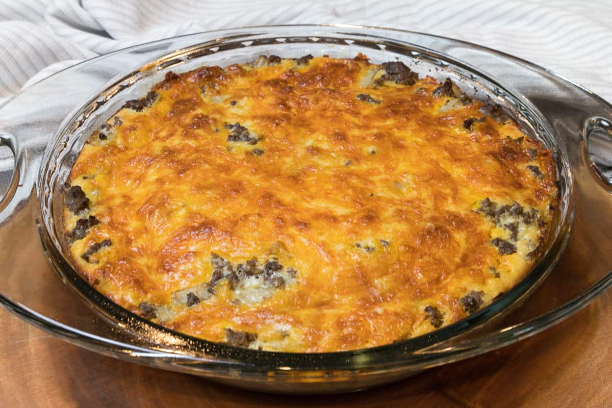 Easy Bisquick Cheeseburger Pie Recipe