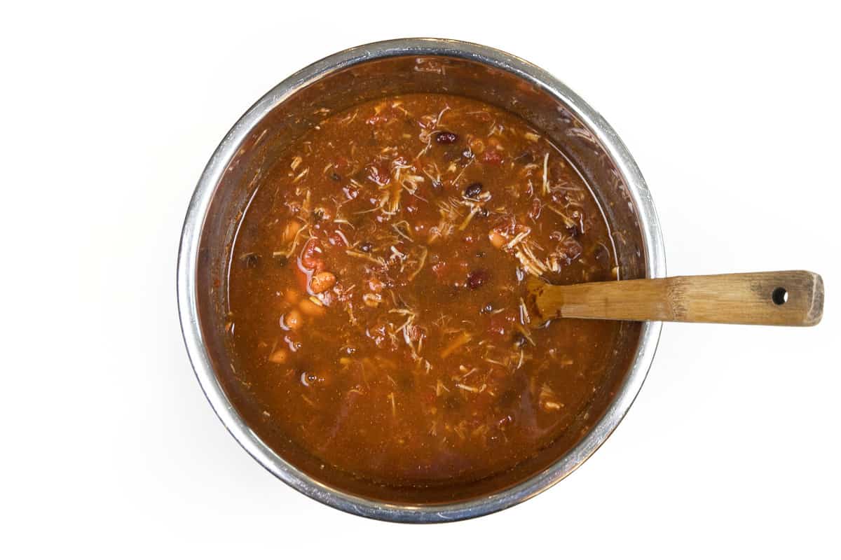 Add the water to the Instant Pot.