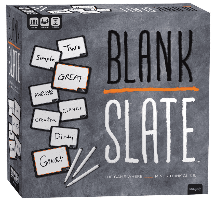 Blank Slate board game.