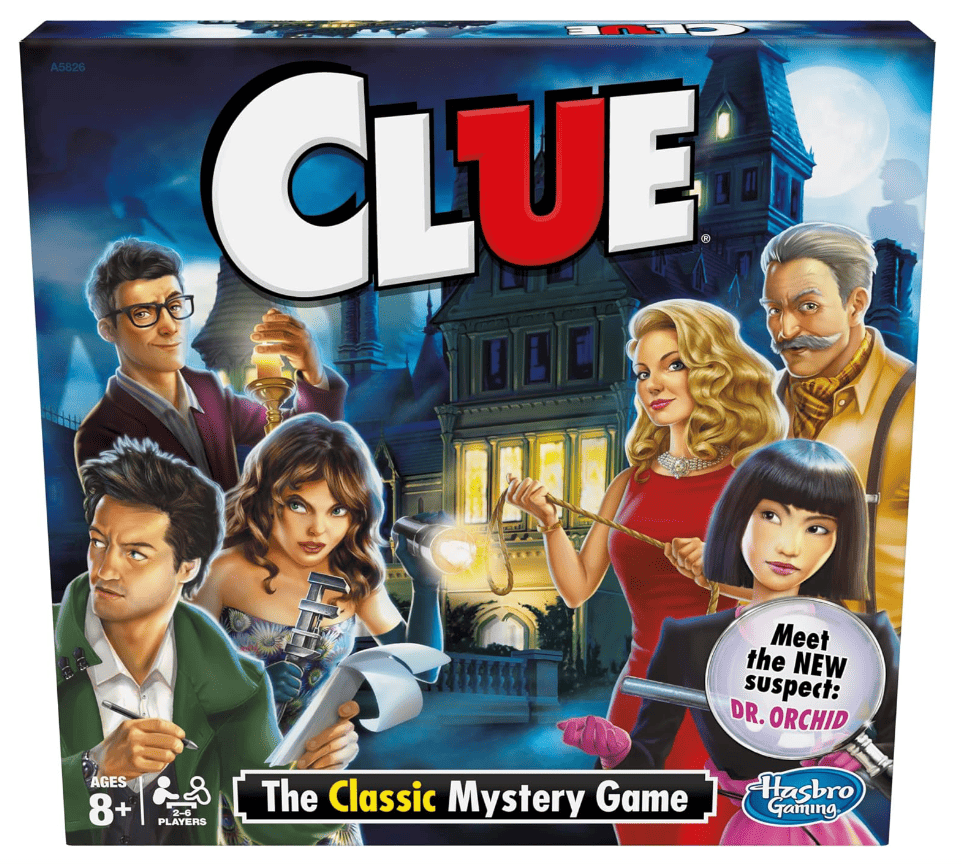 Clue board game.