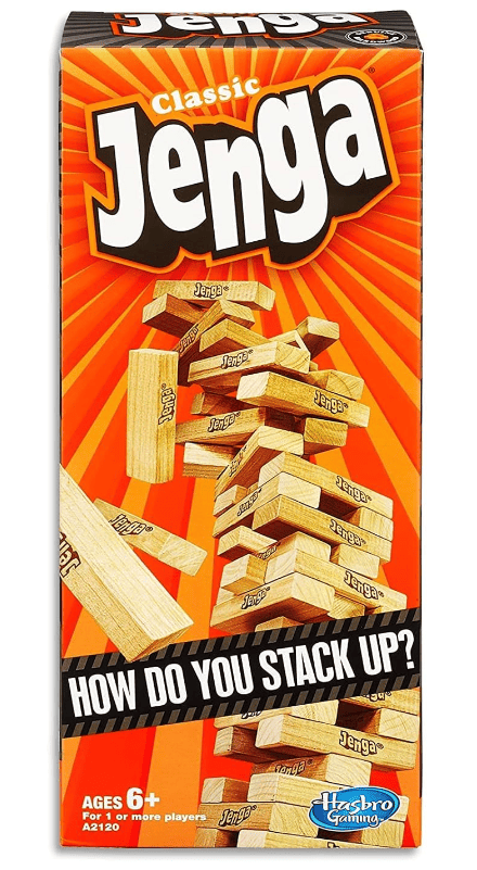 Jenga game.
