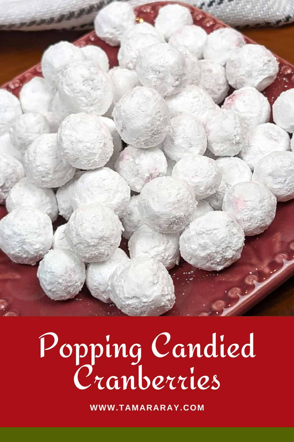 Popping candied cranberries (Viral Recipe)