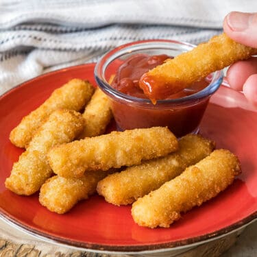 Fish sticks in the air fryer recipe.