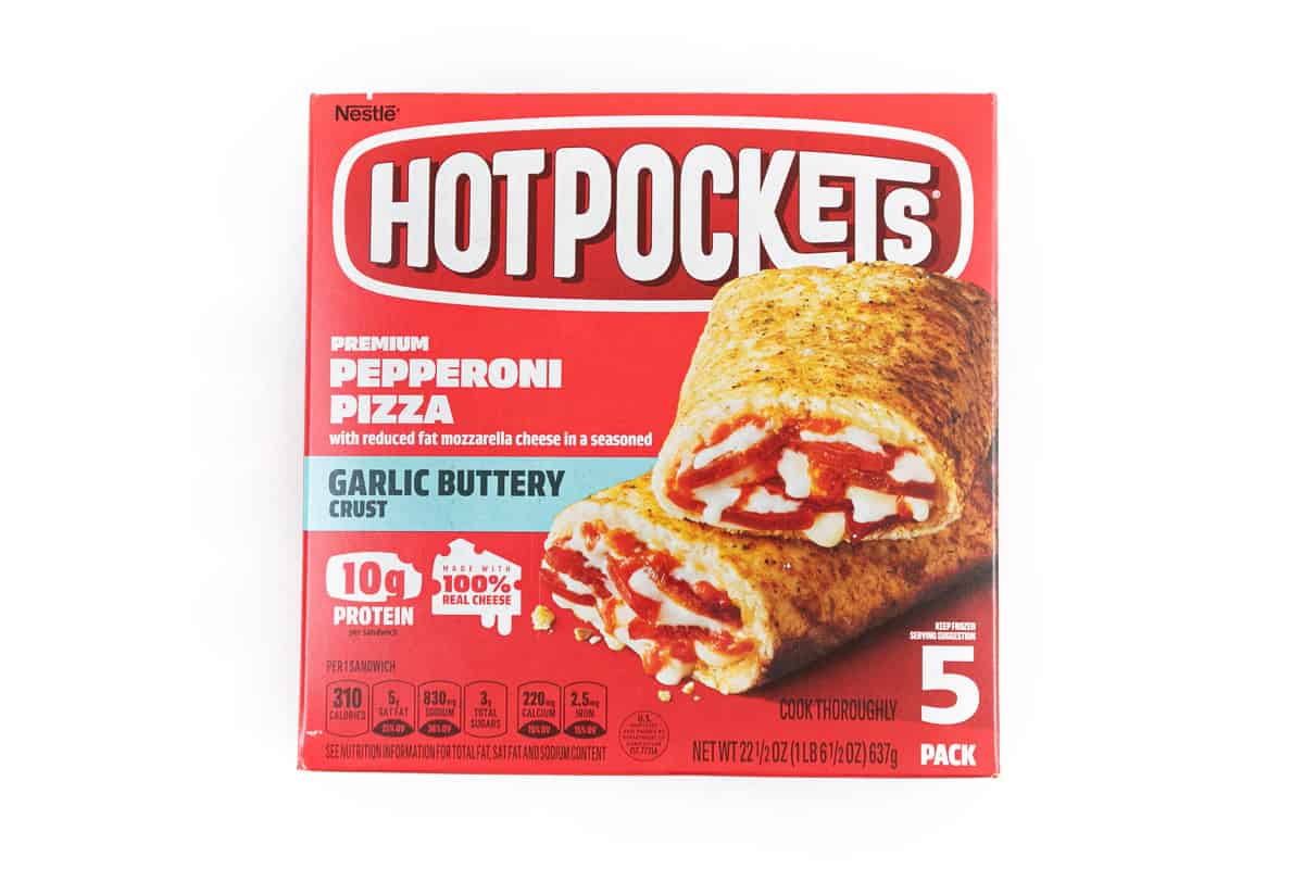 Ingredients for air fryer hot pockets.