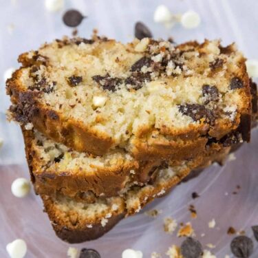 Banana Bread Recipe with Chocolate Chips and Cream Cheese recipe.