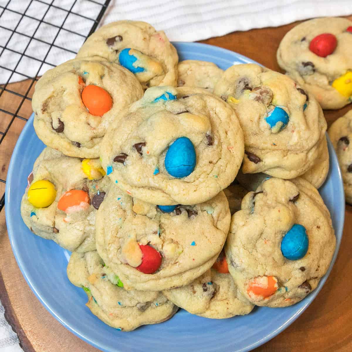 Easter Mini Cadbury Egg Cookies Recipe
