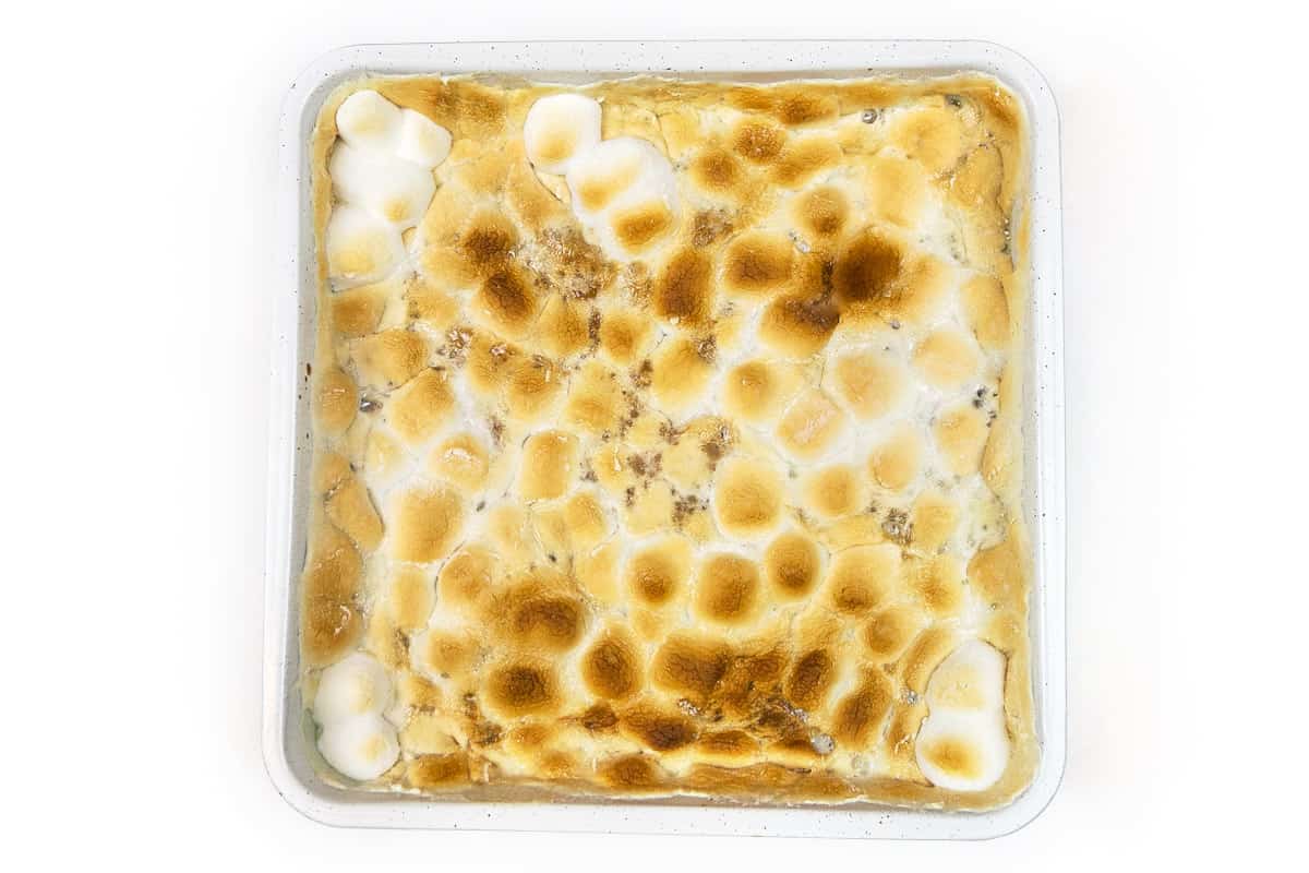 Baked sweet potato casserole.