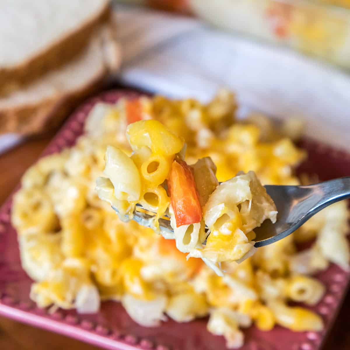 Cheesy Canned Chicken Noodle Casserole