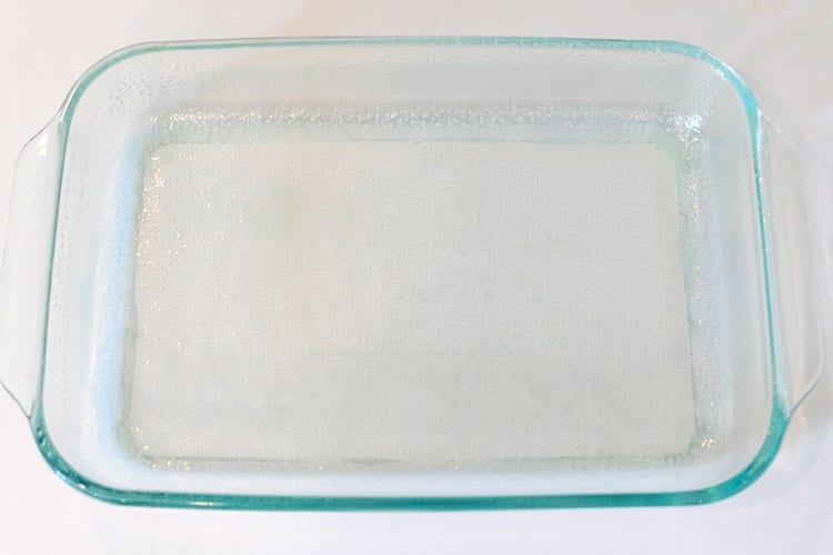 Spray Baking Dish