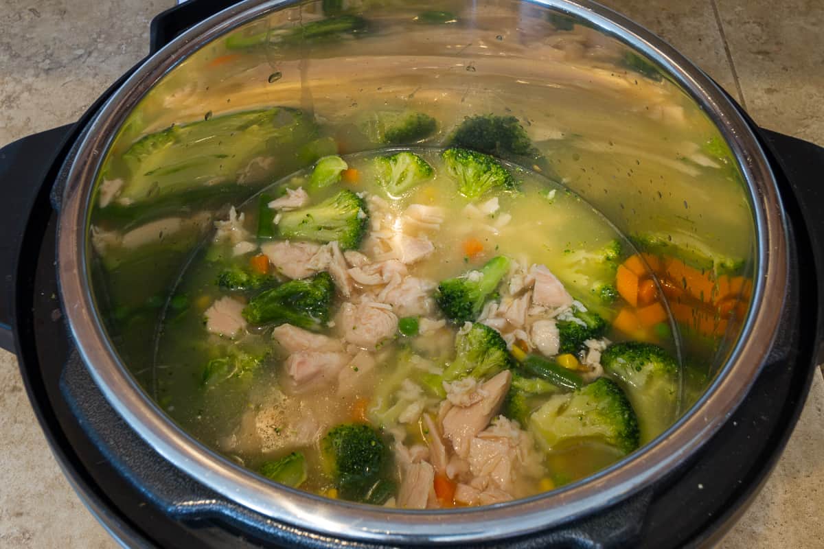 Add one more cup of water.