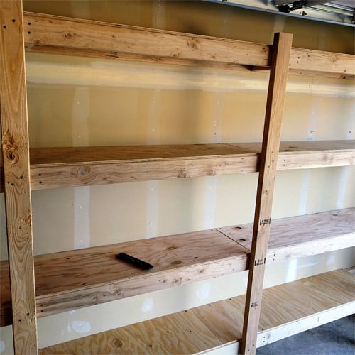Diy Garage Storage Shelving Easy Do It Yourself Shelves For Your - Diy Wood Shelves Garage Diy Garage Storage Shelving Easy Do It Yourself Shelves For Your - Diy Wood Shelves Garage