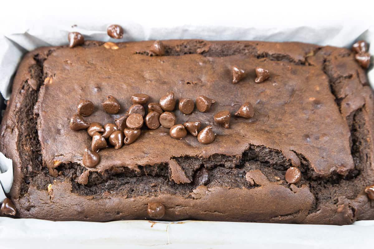 Double Chocolate Banana Bread