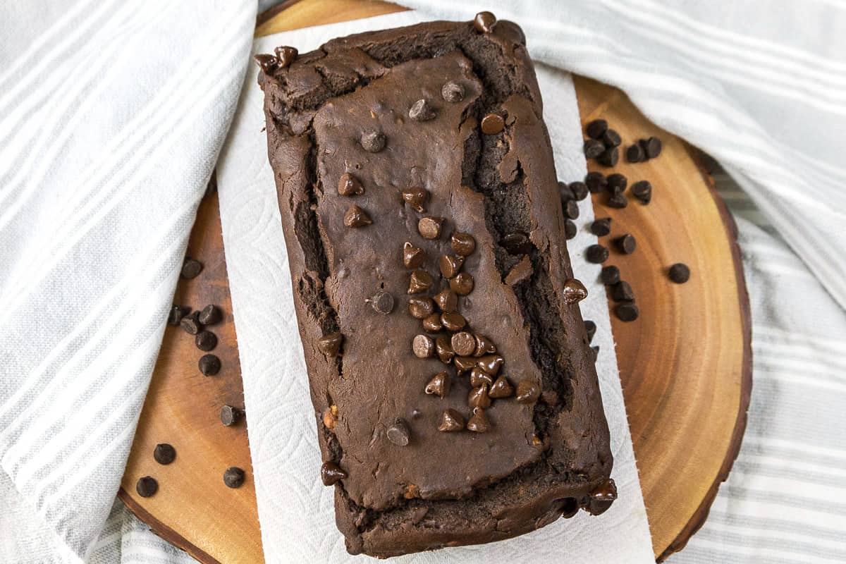 Double Chocolate Banana Bread
