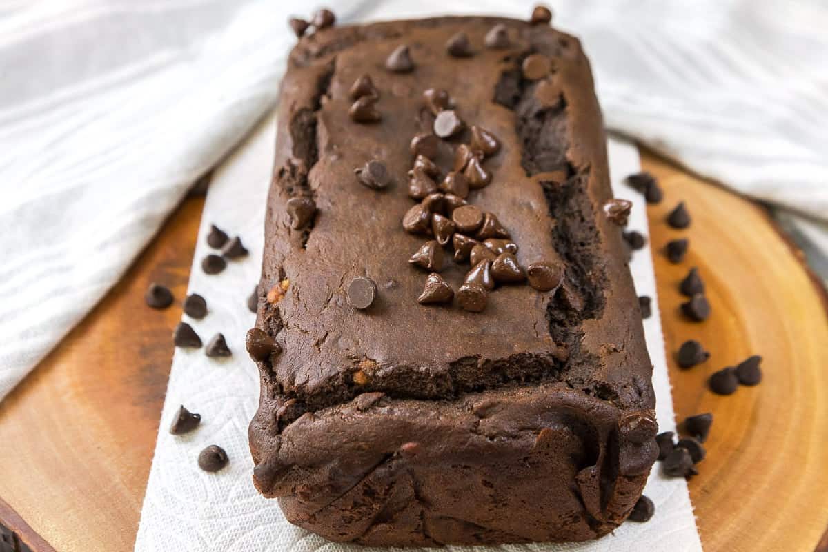 Double Chocolate Banana Bread