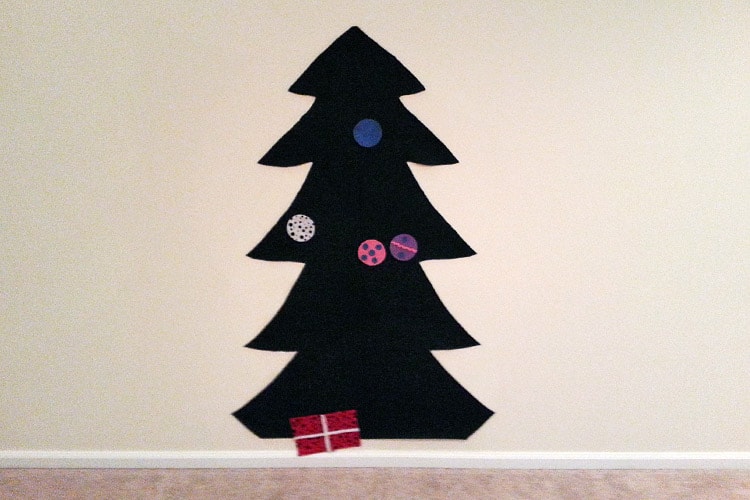 felt Christmas tree