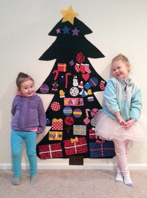 felt Christmas tree