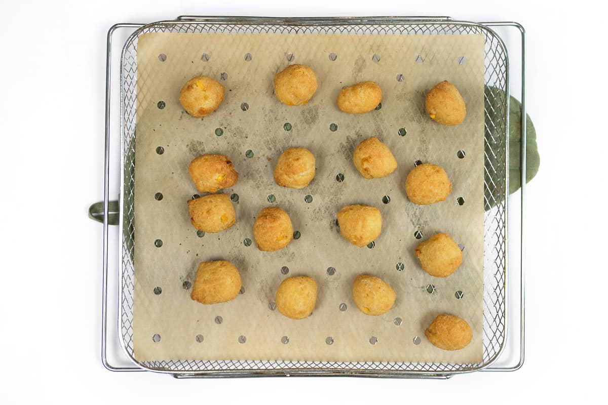 Crispy hush puppies.
