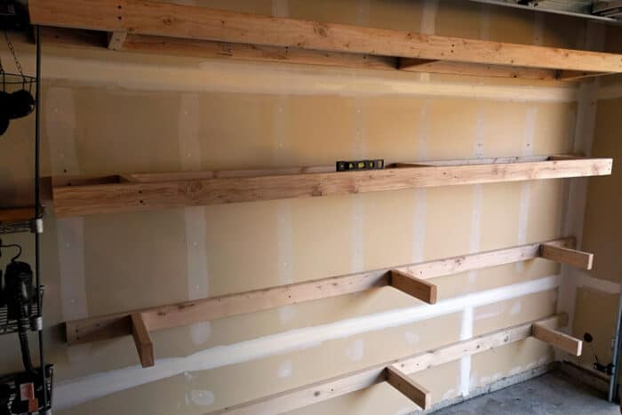 Diy Garage Storage Shelving Easy Do, Build Garage Wall Shelves
