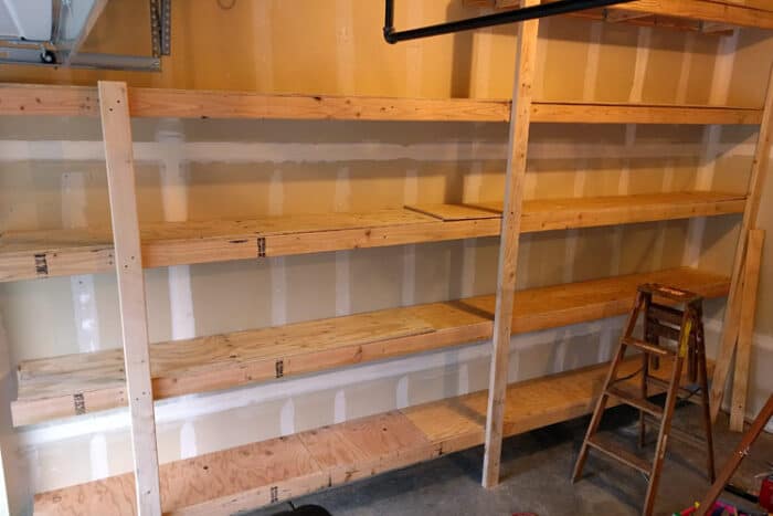 Diy Garage Storage Shelving Easy Do, Diy Wood Garage Storage Shelves