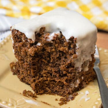 Gingerbread cake recipe.