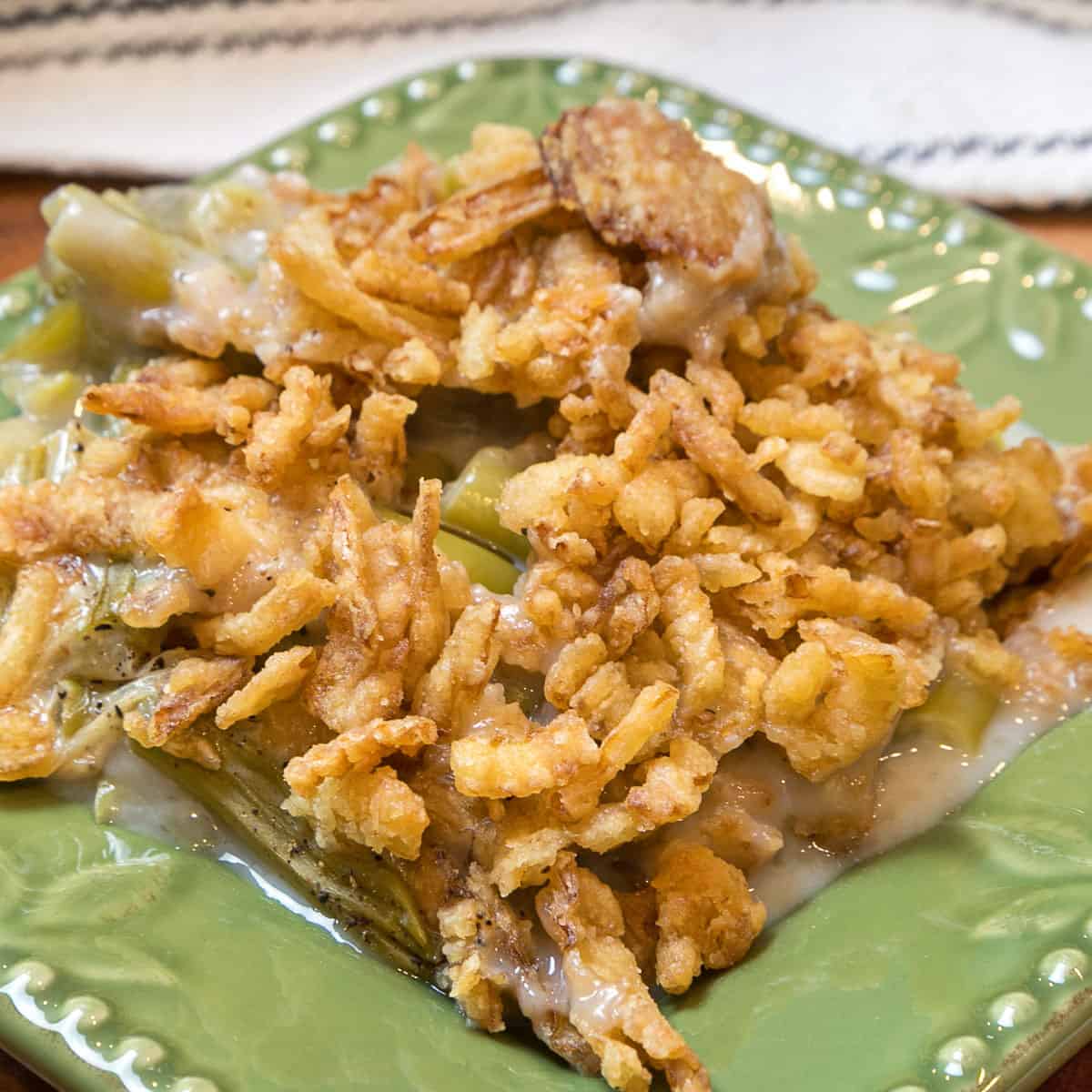 Spicy Green Bean Casserole