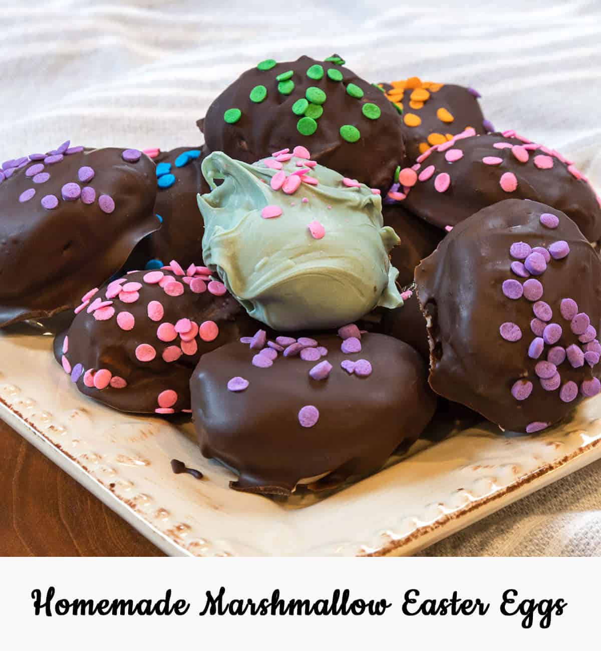 Marshmallow Easter Eggs