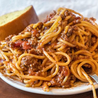 Instant Pot Spaghetti Sauce Recipe with Meat.