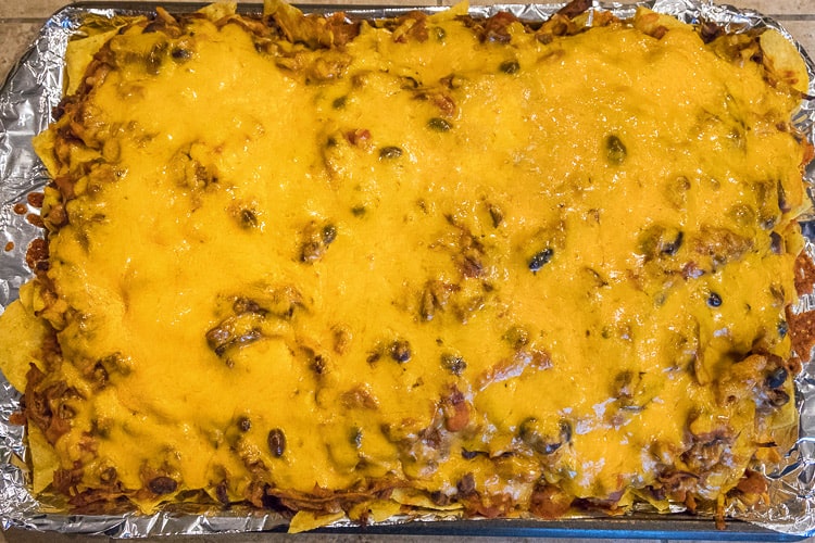 Bake at three hundred and fifty degrees Fahrenheit about twenty minutes.
