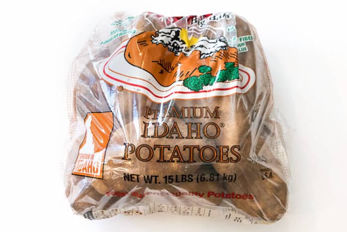 Bag of potatoes.