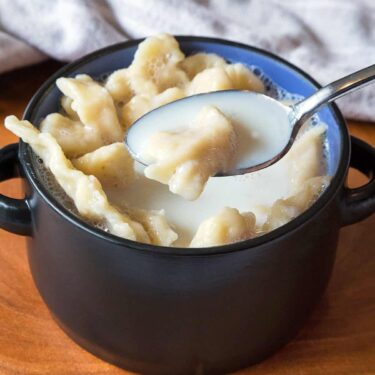 Milk Soup with Dumplings