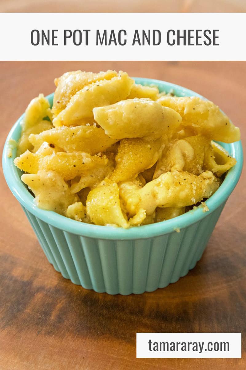 Mac and cheese pin image.