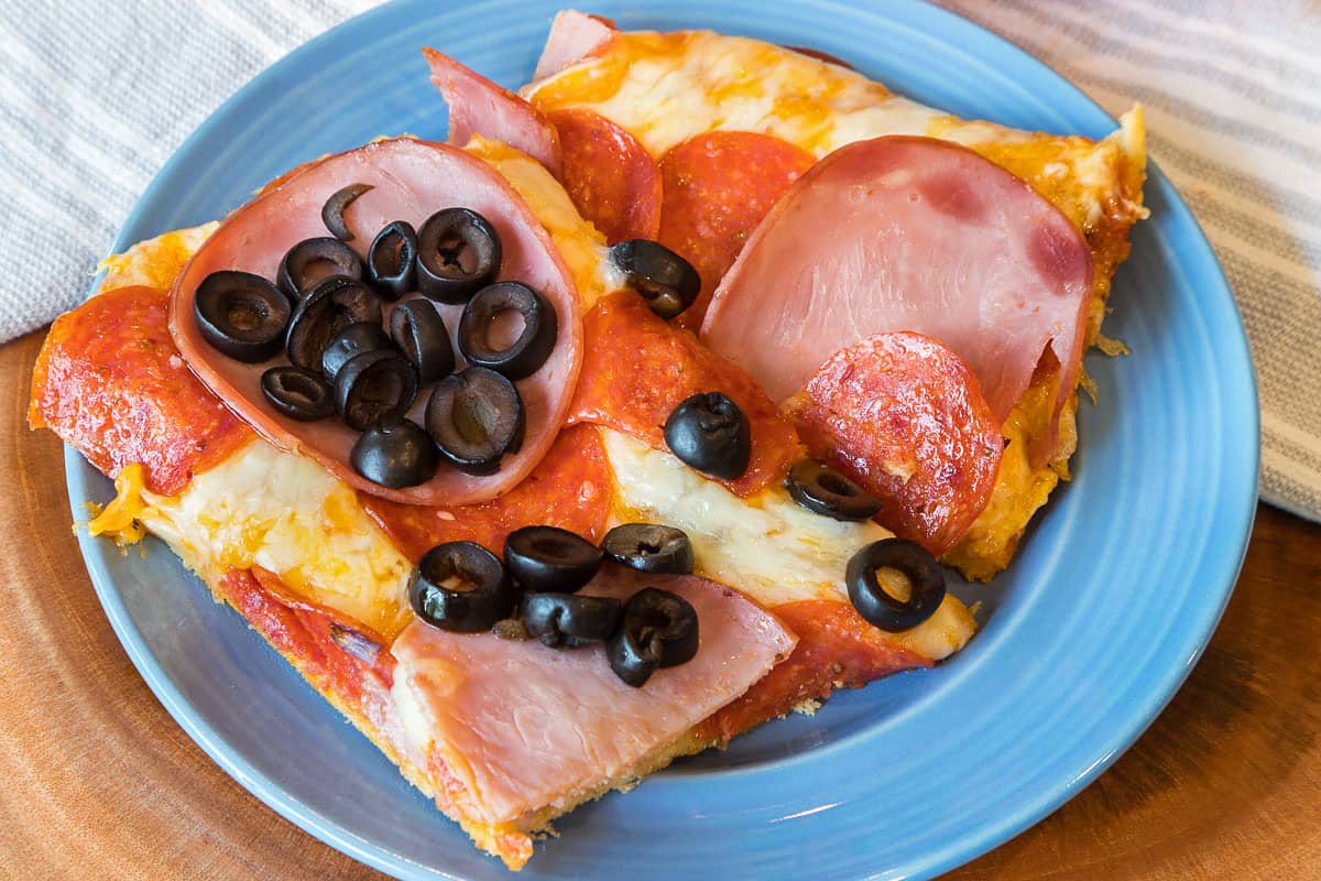 Sheet Pan Pizza Recipe (Store Bought Dough)