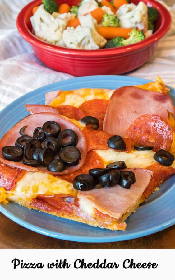 Pizza Recipe with Cheddar Cheese
