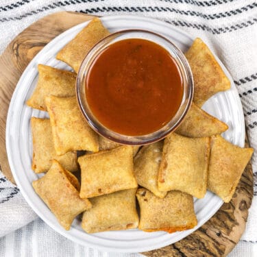 Pizza rolls in the air fryer recipe.
