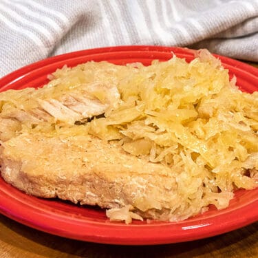 Pork Chops with Sauerkraut