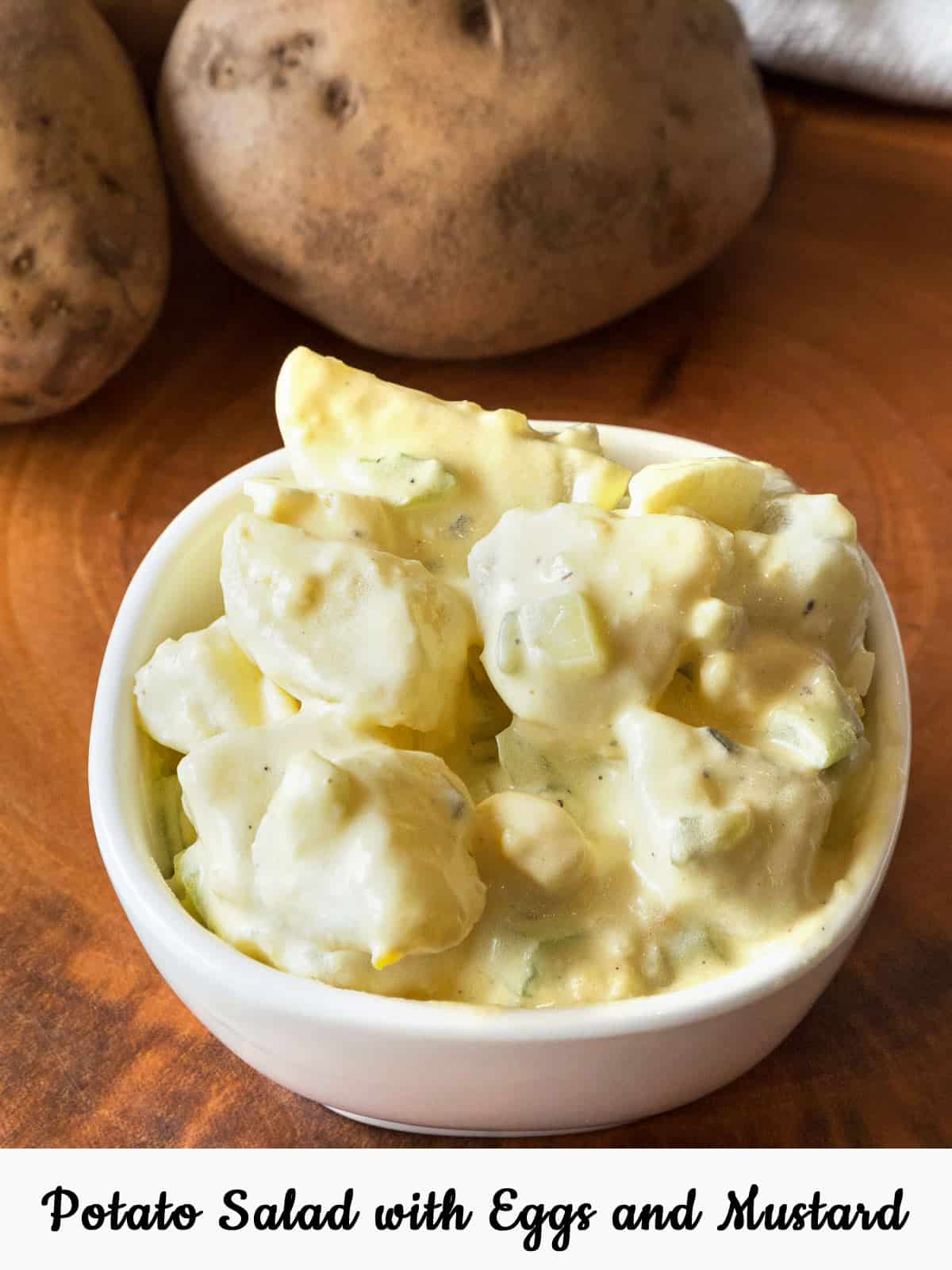 Potato Salad with Eggs and Mustard