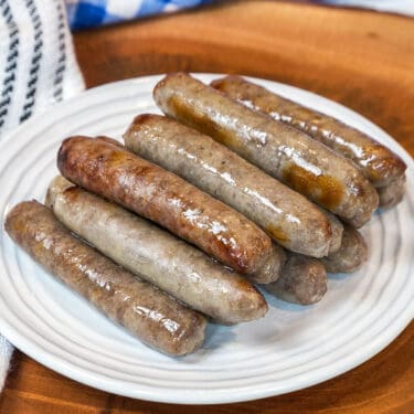 Sausage links in the air fryer recipe.