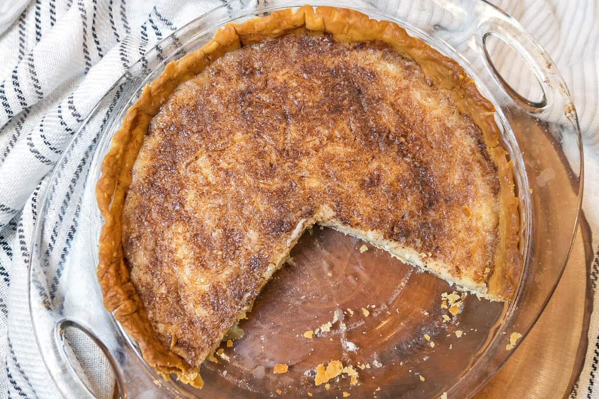 Sugar cream pie.
